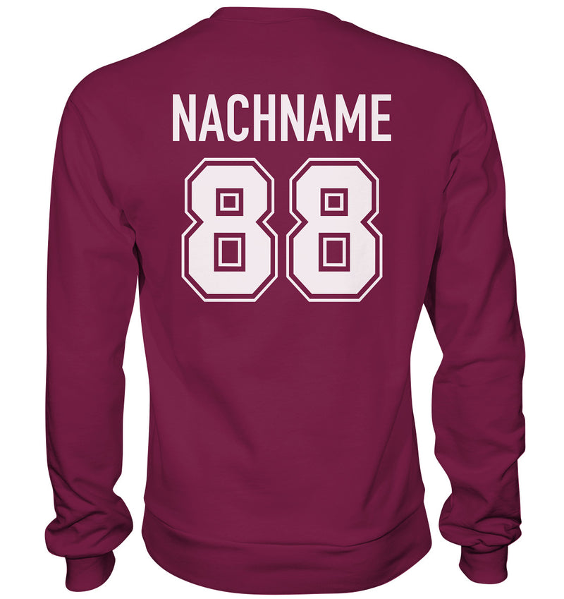 Empelde Maddogs - Hockey Time (mit eigener Nummer und Name) - Sweatshirt