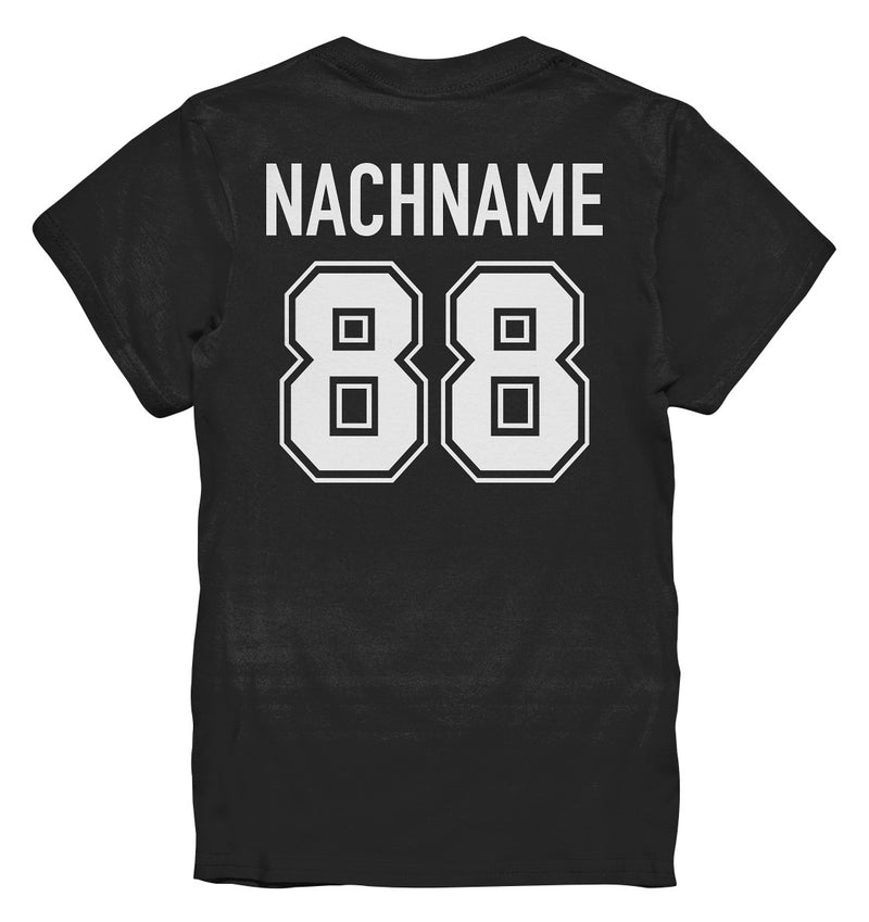 Empelde Maddogs - Hockey Time (mit eigener Nummer und Name) - Kinder Shirt