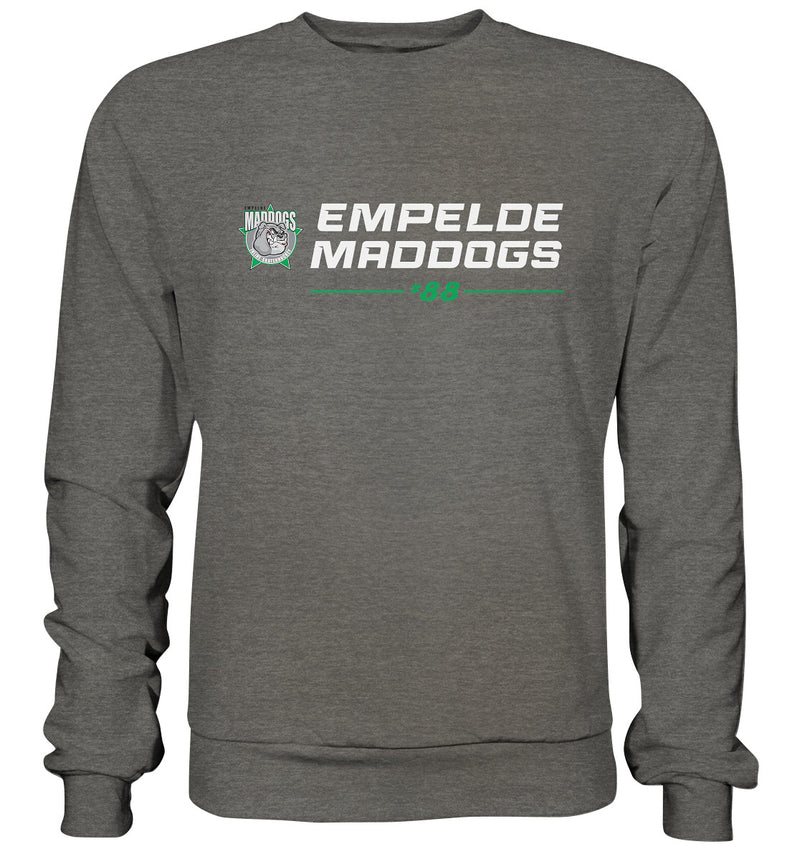 Empelde Maddogs - Hockey Time (mit eigener Nummer und Name) - Sweatshirt