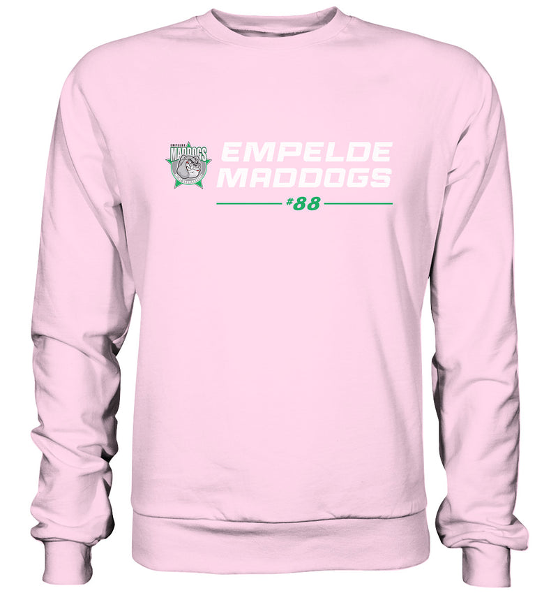 Empelde Maddogs - Hockey Time (mit eigener Nummer und Name) - Sweatshirt