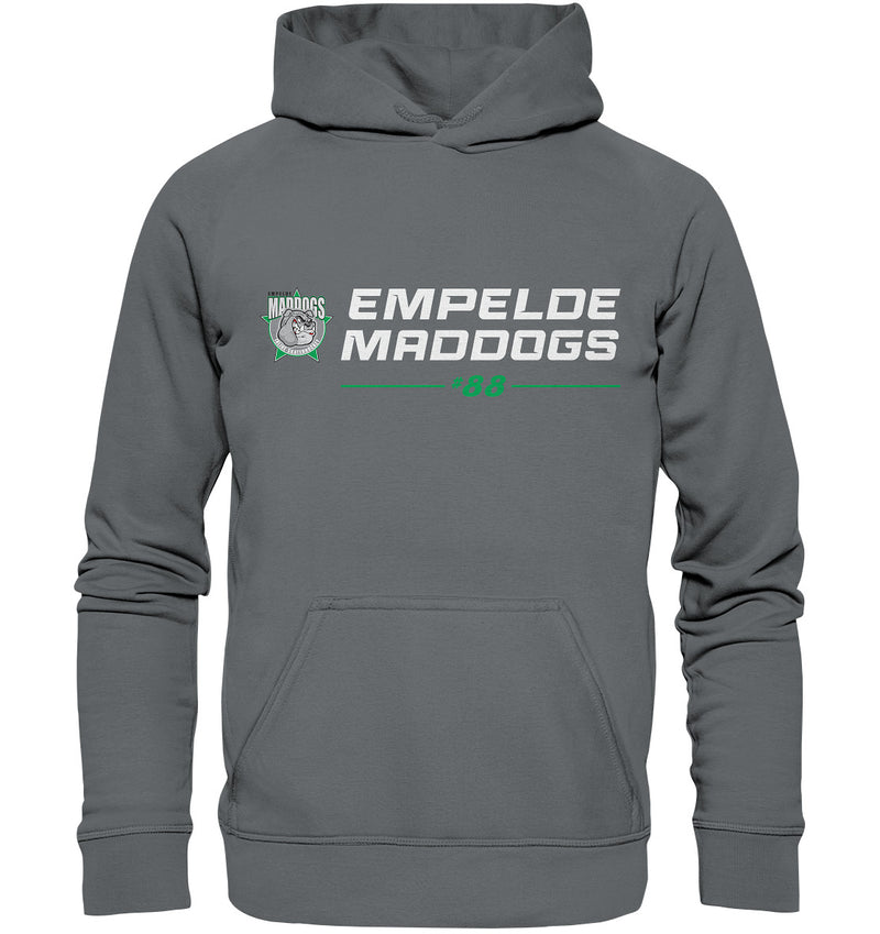 Empelde Maddogs - Hockey Time (mit eigener Nummer und Name) - Hoodie