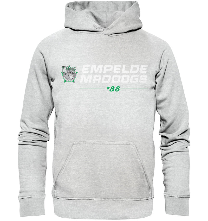 Empelde Maddogs - Hockey Time (mit eigener Nummer und Name) - Kinder Hoodie