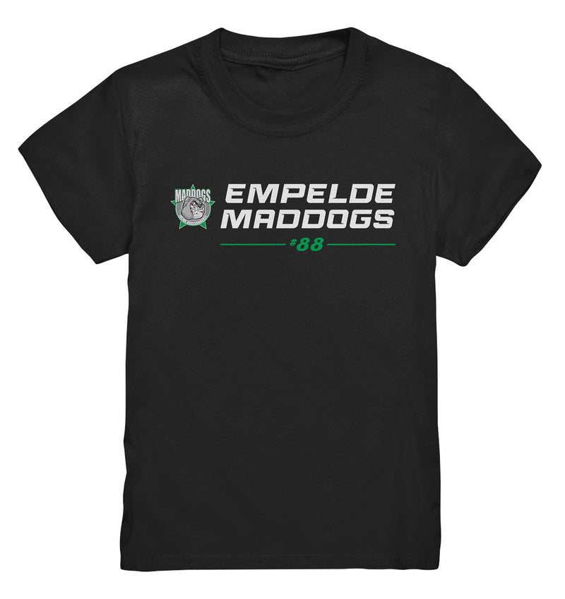 Empelde Maddogs - Hockey Time (mit eigener Nummer und Name) - Kinder Shirt