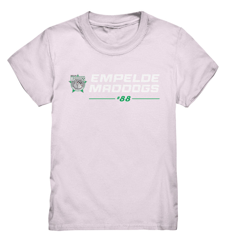 Empelde Maddogs - Hockey Time (mit eigener Nummer und Name) - Kinder Shirt