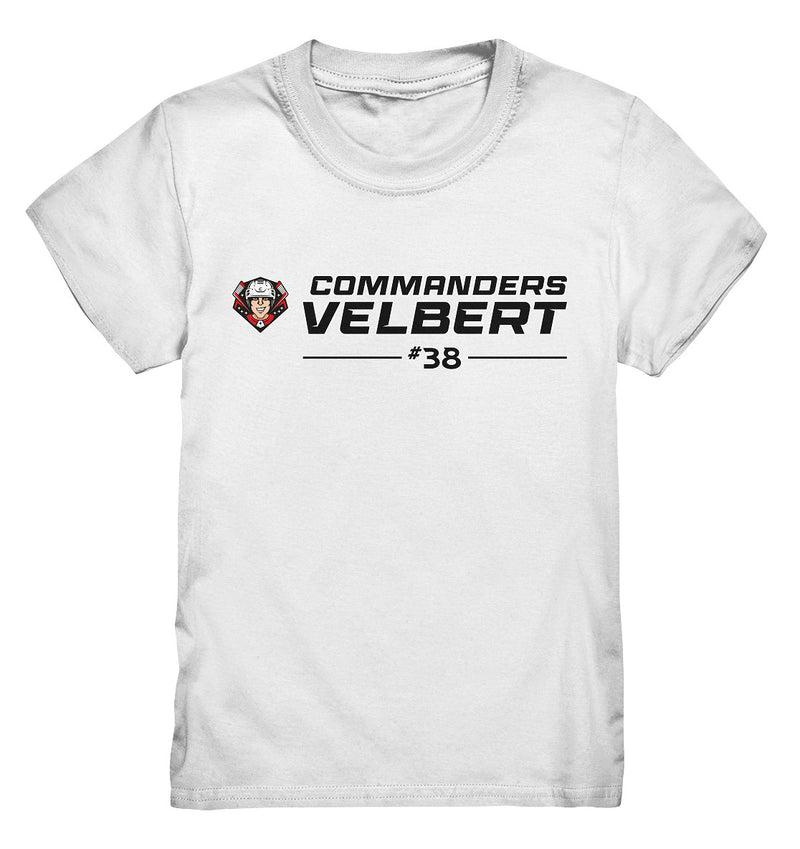 Commanders Velbert - Identity (mit eigener Nummer) - Kinder Shirt