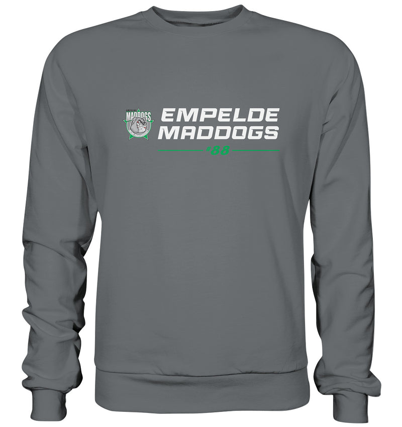 Empelde Maddogs - Hockey Time (mit eigener Nummer) - Sweatshirt