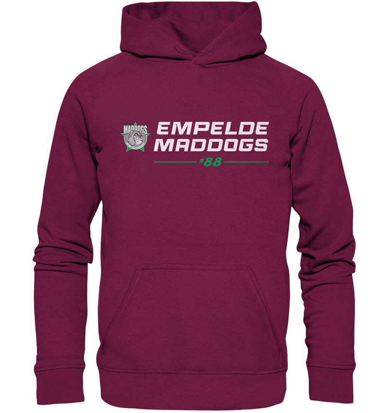 Empelde Maddogs - Hockey Time (mit eigener Nummer) - Hoodie