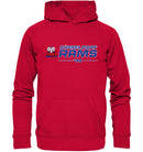 Düsseldorf Rams - Rams - Hoodie (mit eigener Nummer)