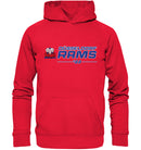 Düsseldorf Rams - Rams - Kinder Hoodie (mit eigener Nummer)