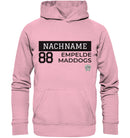 Empelde Maddogs - Gameplayer - Kinder Hoodie (mit eigener Nummer & Name)
