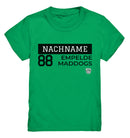 Empelde Maddogs - Gameplayer - Kinder Shirt (mit eigener Nummer & Name)